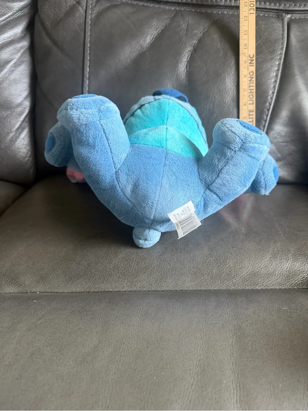 Disney Blue Stitch Plush with Pink Inner Ears